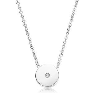 Monica Vinader Linear Solo Diamond Necklace
Silver